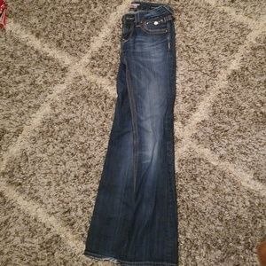 Express Rerock barely boot jeans